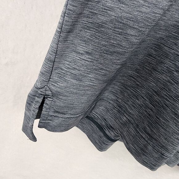 FootJoy Golf Polo Shirt Men M Grey and Pink Striped Stonecreek Logo - Picture 4 of 8